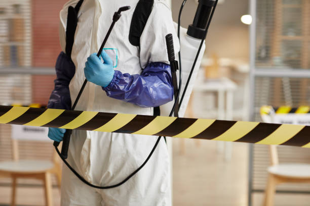Professional Biohazard technician working in Covington, OH
